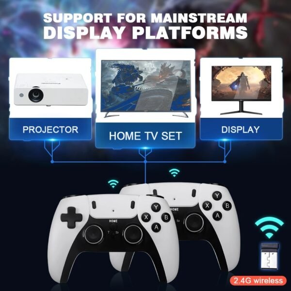 M15 Game Stick Mini TV Handheld Game Classic 4K Retro Game Wireless Controllers HD Output Gaming Consola for PS1 Arcade - Image 7