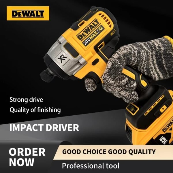 DEWALT DCD887 205N.m Brushless Impact Drill High Torque Cordless Screwdriver Electric Impact Driver 20V Rechargeable Power Tool - Image 6