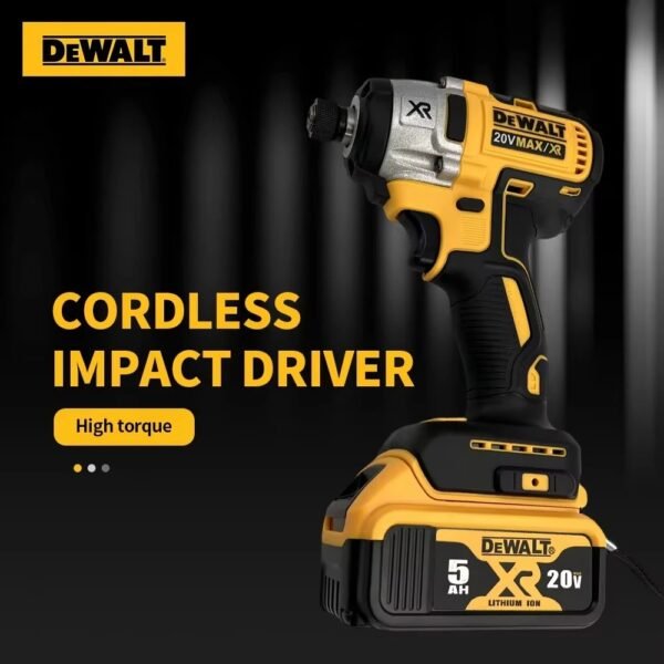 DEWALT DCD887 205N.m Brushless Impact Drill High Torque Cordless Screwdriver Electric Impact Driver 20V Rechargeable Power Tool - Image 4