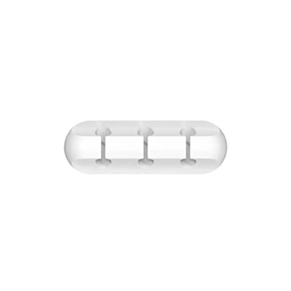 NNBILI 2024 New USB Cable Organizer Self-adhesive Cable Clips Silicone Fixer Wire Management for Home Car Interior Accessories(White) - Image 4