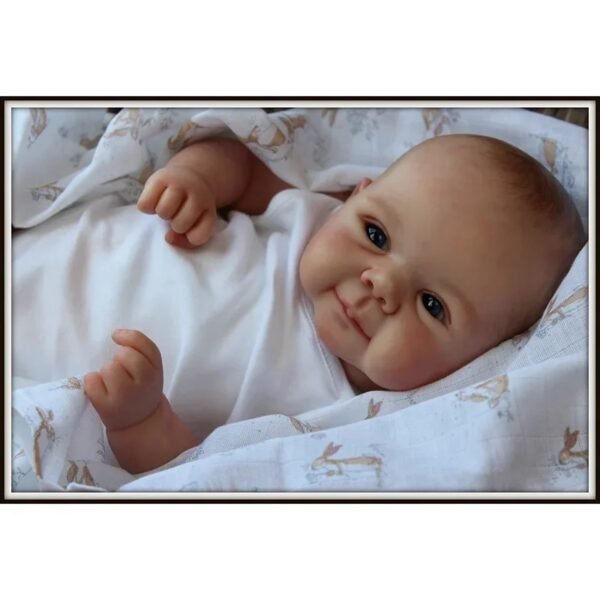 49CM Reborn Dolls Complete Finished Juliette Lifelike Real Touch 3D Skin Multiple Layers with Hand-Painted Hair Bebe Doll - Image 6