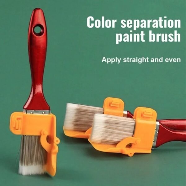 Painting Wall Brushing Corner Interior Concealed Edge Trimming Color Separation Paint Brush Edger Tool Handheld Roller Kit - Image 7