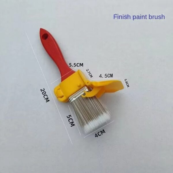 Painting Wall Brushing Corner Interior Concealed Edge Trimming Color Separation Paint Brush Edger Tool Handheld Roller Kit - Image 3