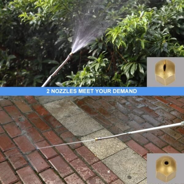 1PCS Wash Accessories Maintenance High Pressure Power Water Gun Washer Water Jet Hose Pipe Wand Nozzle Sprayer Spray cleaning - Image 4