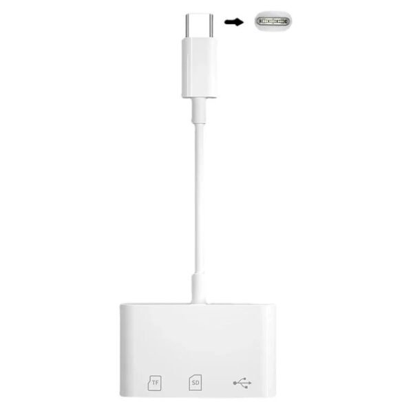 Type c Adapter TF CF sD Memory Card Reader OTG Writer Compact FlashUsB-C for lPad Pro Huawei Macbook samsung Xiaomi cardreader - Image 3