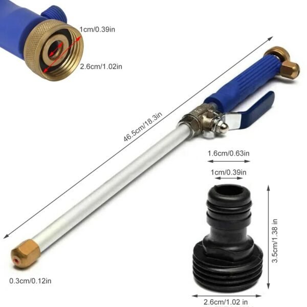 1PCS Wash Accessories Maintenance High Pressure Power Water Gun Washer Water Jet Hose Pipe Wand Nozzle Sprayer Spray cleaning - Image 7