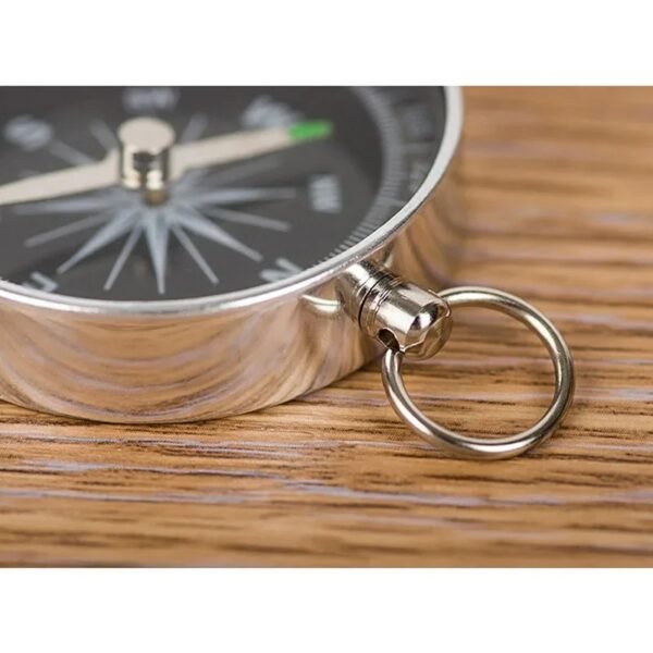 G44 Compass Keychain Pendant Aluminum Alloy Metal Material Portable Gift Mini Pocket Outdoor Adventure Travel Compass - Image 5