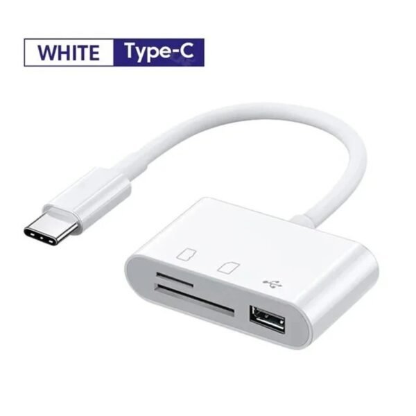 Type c Adapter TF CF sD Memory Card Reader OTG Writer Compact FlashUsB-C for lPad Pro Huawei Macbook samsung Xiaomi cardreader - Image 2