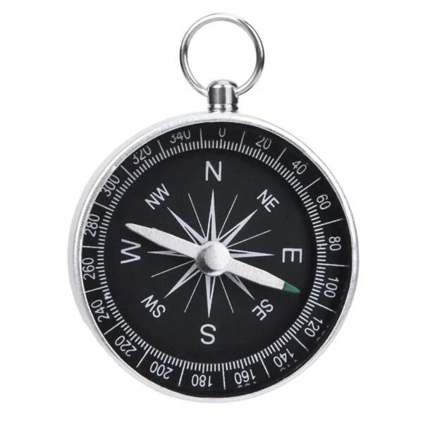 G44 Compass Keychain Pendant Aluminum Alloy Metal Material Portable Gift Mini Pocket Outdoor Adventure Travel Compass - Image 7