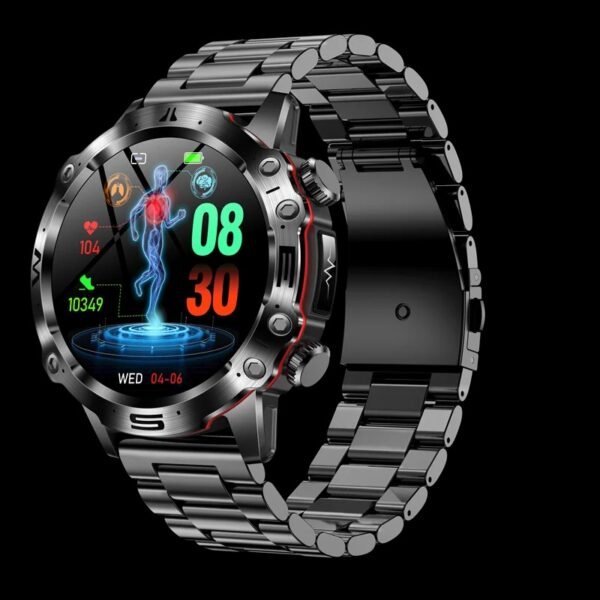 Smart Watch ET4829(Black Steel)