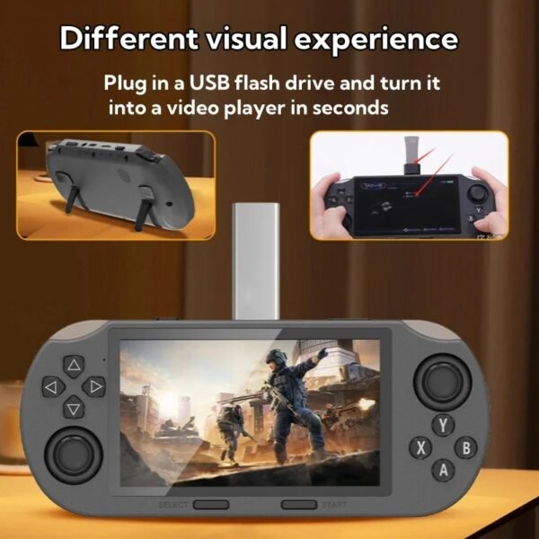 SF3000 Retro Handheld Video Game Console Linux System 4.5 Inch 854*480 IPS Screen 3000mAh Portable Pocket Video Player Games - Image 3
