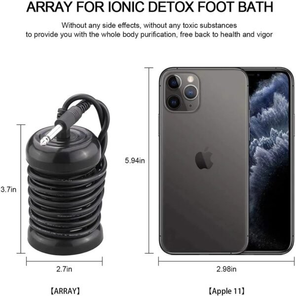 Detox Ionic Foot Spa Bath Machine Massage Foot Ionic Detoxification Relieves Fatigue Promote Good Health And Full For Vitality - Image 3