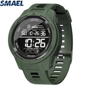 SMAEL 8105 Digital Watches Sports LED Wristwatches Men's 50m Waterproof Watch Digital Light Stopwatch Watch for Men