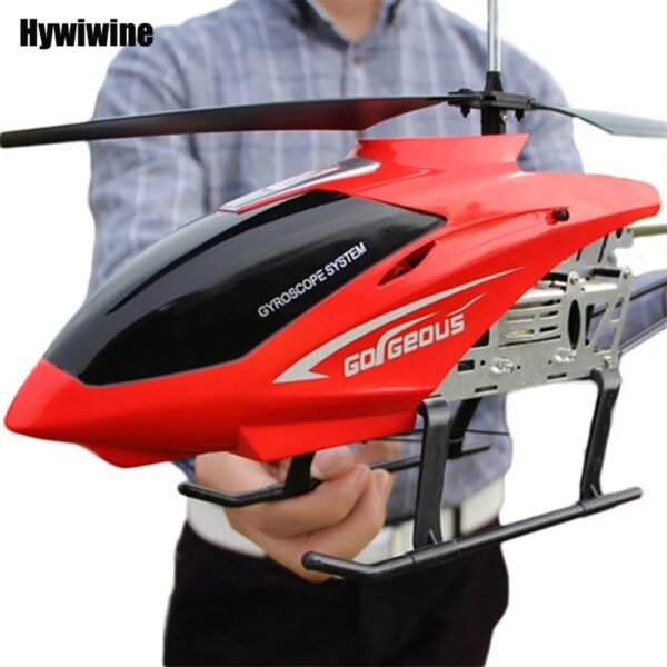 Rc Helicopter With Remote Control Extra Durable Big Plane Toy For Kids Drone Model Outdoor 3.5CH 80cm Aircraft Large Helicoptero - Image 2