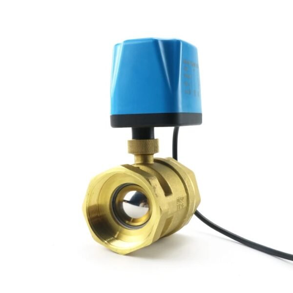 1/2" 3/4" 1" 2" Normally Closed Motorized Ball Valve 220V 12V 24V 2-Wire Brass Electric Solenoid Valve DN15 DN20 DN25 DN32 - Image 5