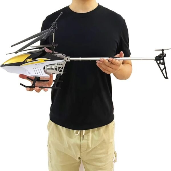 Rc Helicopter With Remote Control Extra Durable Big Plane Toy For Kids Drone Model Outdoor 3.5CH 80cm Aircraft Large Helicoptero - Image 3