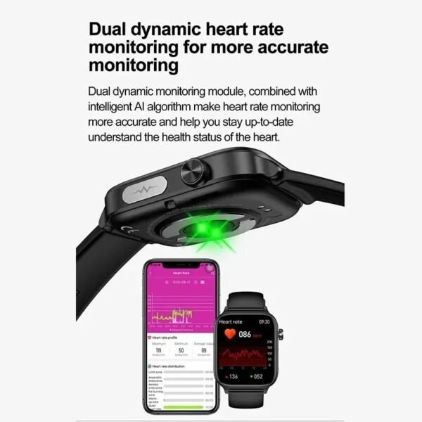 AI Diagnostic Detector Smart Watch Women Blood Lipid and Uric Acid Body Composition Test Women Menstrual Health Tracker 2025 New - Image 3