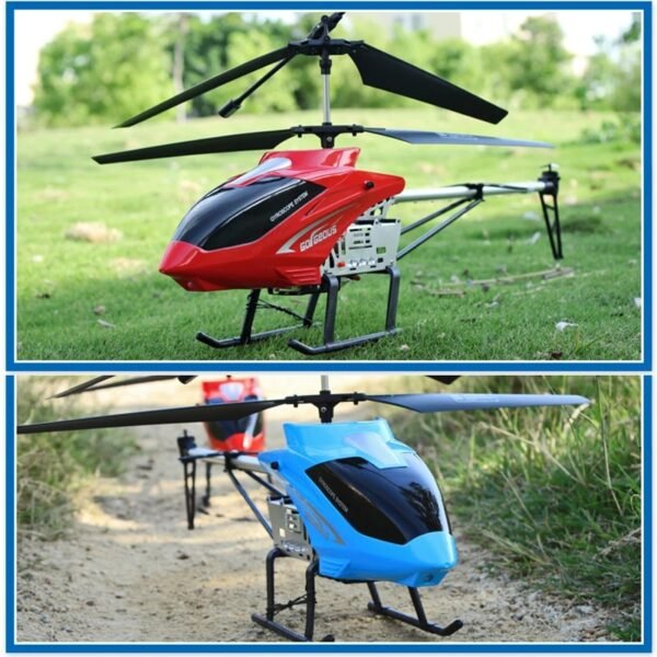 Rc Helicopter With Remote Control Extra Durable Big Plane Toy For Kids Drone Model Outdoor 3.5CH 80cm Aircraft Large Helicoptero - Image 5