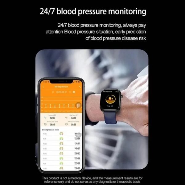 AI Diagnostic Detector Smart Watch Women Blood Lipid and Uric Acid Body Composition Test Women Menstrual Health Tracker 2025 New - Image 4