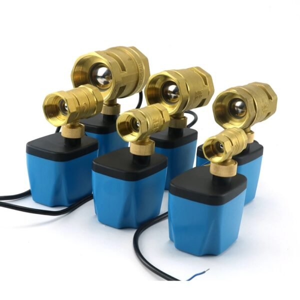 1/2" 3/4" 1" 2" Normally Closed Motorized Ball Valve 220V 12V 24V 2-Wire Brass Electric Solenoid Valve DN15 DN20 DN25 DN32 - Image 7