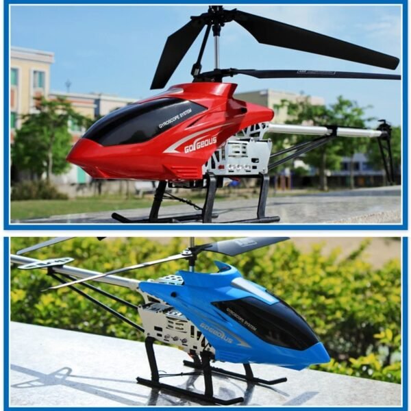 Rc Helicopter With Remote Control Extra Durable Big Plane Toy For Kids Drone Model Outdoor 3.5CH 80cm Aircraft Large Helicoptero - Image 6