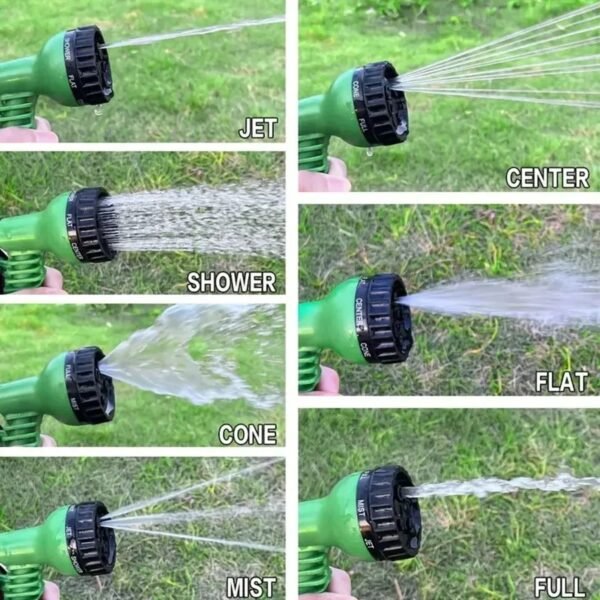 25FT-200FT Expandable Magic Hose Lightweight Design Durable Materials 7 Water Spraying Functions Gun Home Garden Watering Tools - Image 7