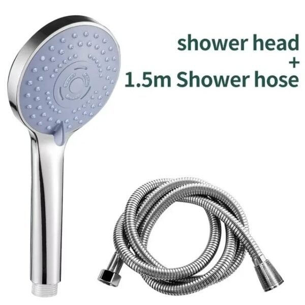 Bathroom Pressurized Hand Shower Package Accessories Shower Nozzle Large Water Output 5 Models Universal Adaptation Save Water
