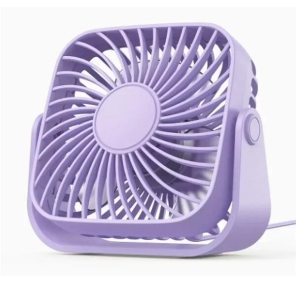 Desktop Mini Fan 3-speed Adjustable Silent Air USB Rechargeable for Office/Bedroom/Dormitory Excellent Gift‘s Classmates Friends - Image 2