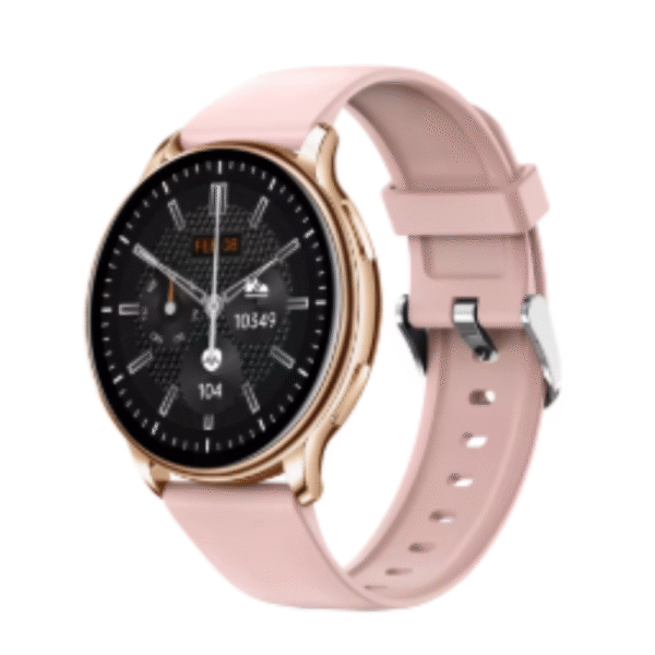 1.39'' Sports Smart Watch Fitness Clock Health Monitor Waterproof Smartwatch Wireless Call Watches for Men Women IOS Xiaomi 2025(pink)