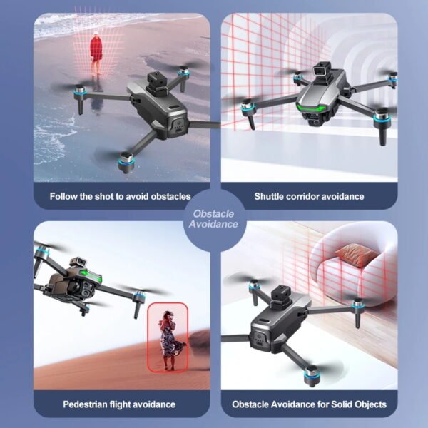 Beast SG601 PRO With Screen GPS Drone Aerial 8K HD Professional Quadcopter Obstacle Avoidance Brushless Remote Control Aircraft - Image 5