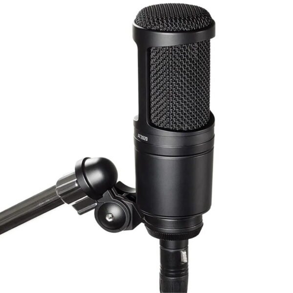 AT2020 Cardioid Condenser Professional Microphone for Project/Home Studio Applications Mic For Recording Gaming Live Singing - Image 4