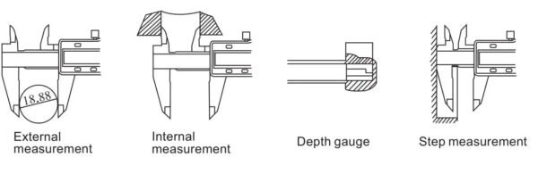 Mitutoyo LCD Digital Caliper 150mm/200/300mm 500-196-30 Vernier Calipers Electronic Measuring Measuring Tools Stainless Steel - Image 6