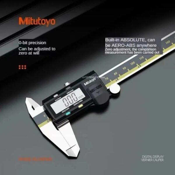 Mitutoyo LCD Digital Caliper 150mm/200/300mm 500-196-30 Vernier Calipers Electronic Measuring Measuring Tools Stainless Steel - Image 5