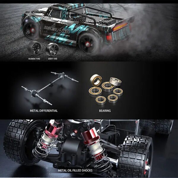 Hyper Go MJX 14301 1/14 4WD RC Car 65km/h Brushless 2.4G Remote Control Car Off-road High Speed RC Cars Truck Toy - Image 3