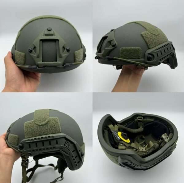 （FRP material）Ballistic ACH High Cut Tactical Helmet Kevla High Quality Ballistic Helmet NIJ IIIA FAST Wendy's Suspension Pad Ballistic Helmet - Image 4