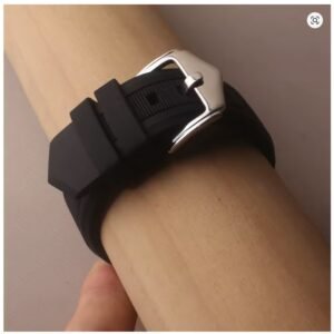 Big width Watchbands Strap Silicone Rubber Watch bands Black Blue White 20mm mens waterproof bracelet accessories hot