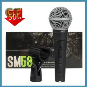 SM 58 Best Wired Wire Microphone Microphones for Singing, Stage Performance
