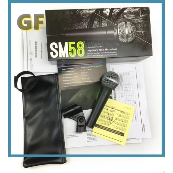 SM 58 Best Wired Wire Microphone Microphones for Singing, Stage Performance - Image 5
