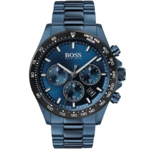 HUGO BOSS MEN'S CHRONOGRAPH SPORT WATCH STAINLESS STEEL STRAP HERO HB1513758