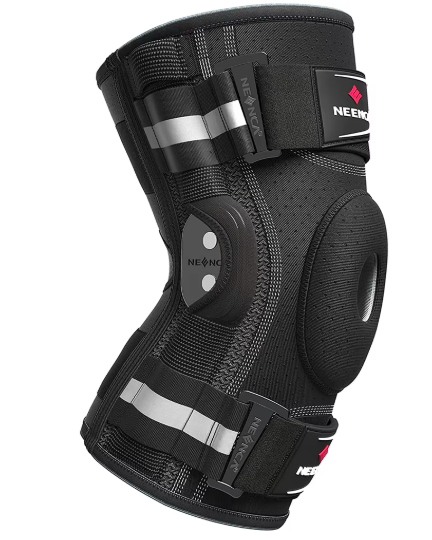 NEENCA Hinged Knee Brace for Knee Pain Knee Support with Side Stabilizers Joint Pain Relief Arthritis Meniscus Tear ACL PCL